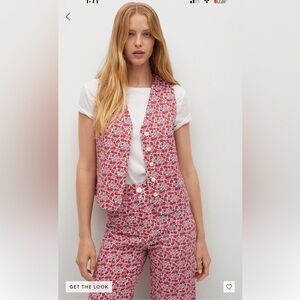 Mango BNWOT Co-ord Set Vest and Trousers both size Small (EU 36)